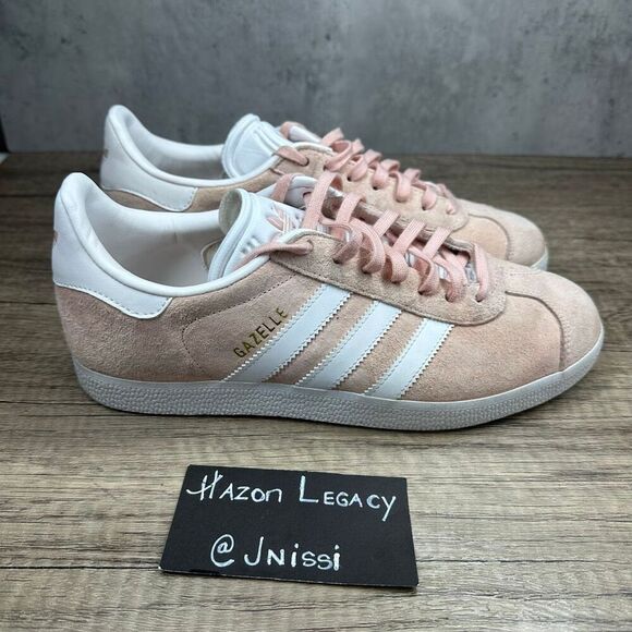 Adidas~Men\'s~Gazelle Vapor Pink/White Casual‎ Shoes Sneakers~Size 8.5~BB5472 main image 4